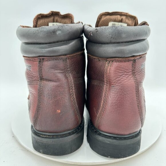 Georgia Boot 6" Men Size 9.5M G6174 Brown Oiler Steel Toe Waterproof Work Boot - Picture 5 of 11